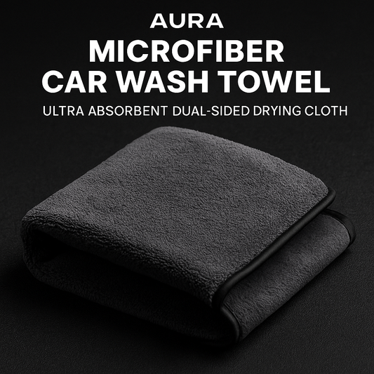 AuraWipe 1200 – Dual-Sided Microfiber Drying Towel